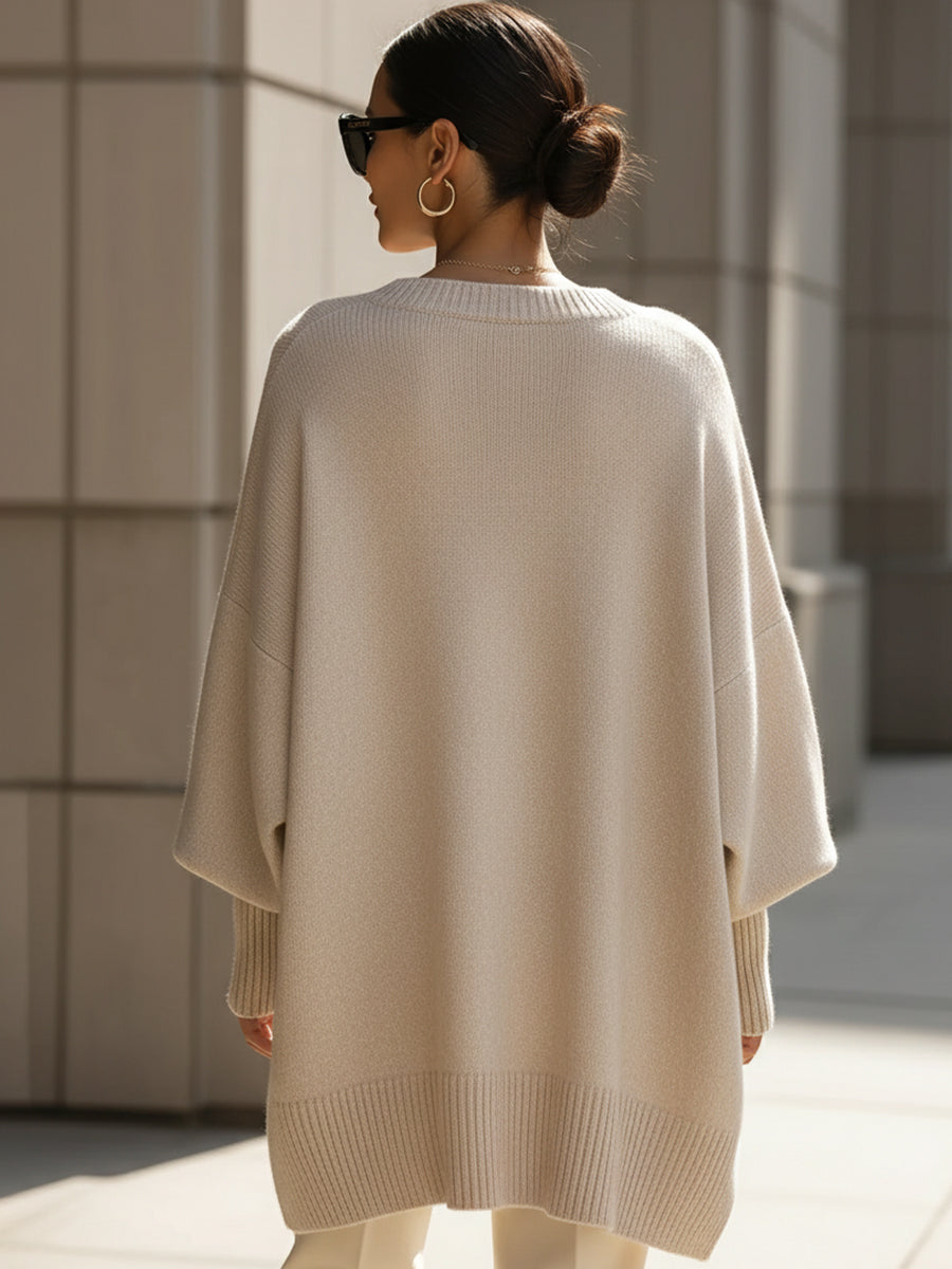 Cindy | Pull Poncho Élégant