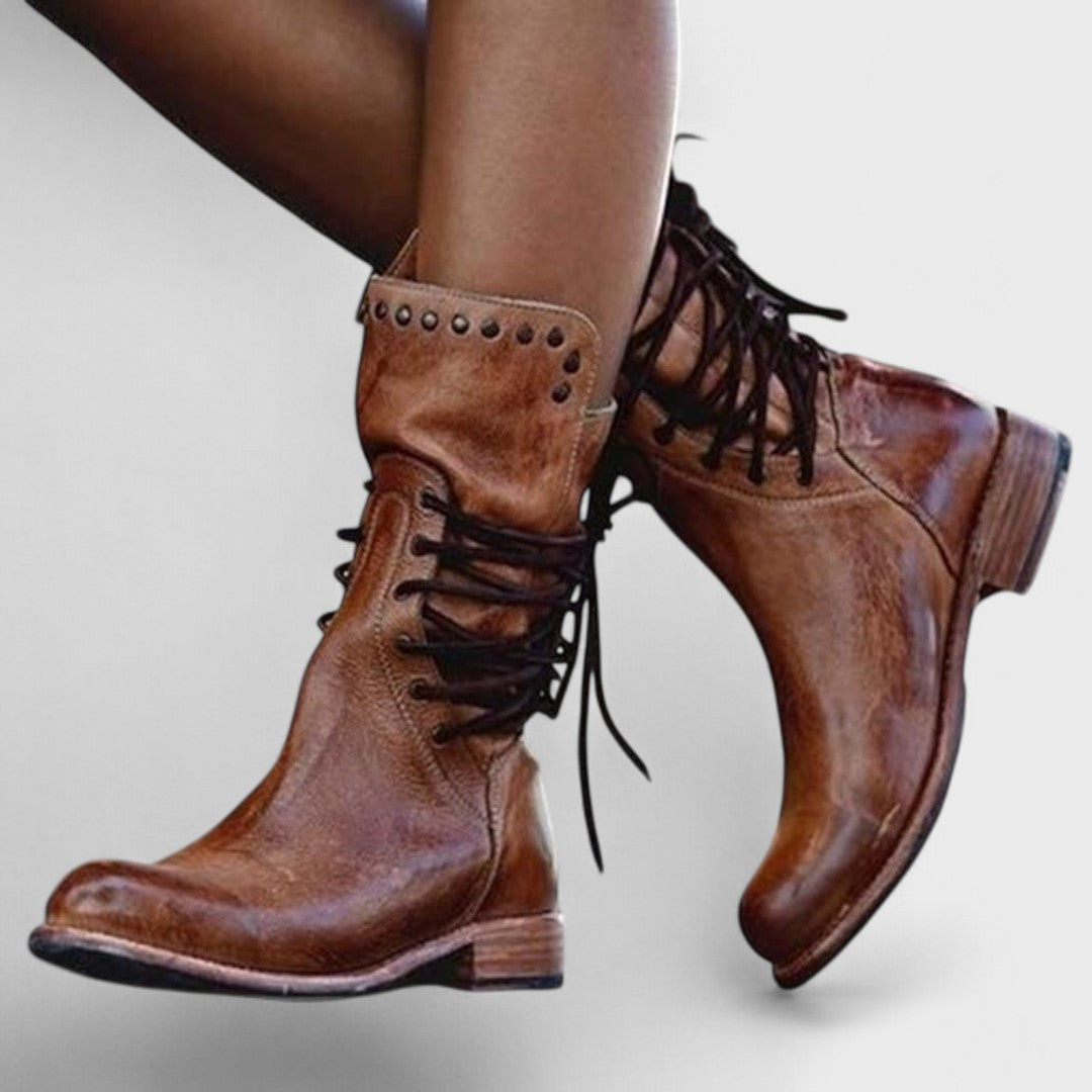 Romane | Bottines Lacées Vintage