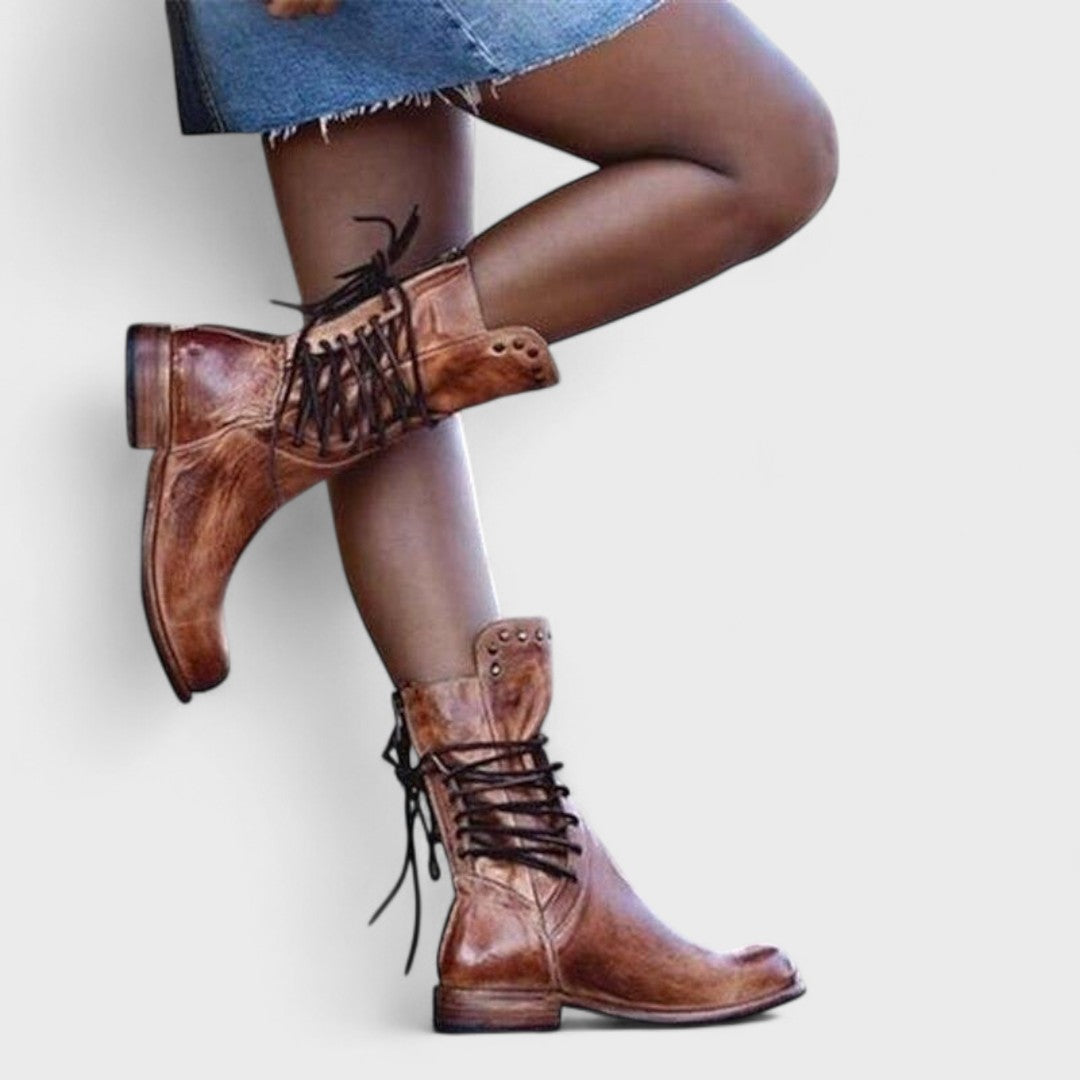 Romane | Bottines Lacées Vintage