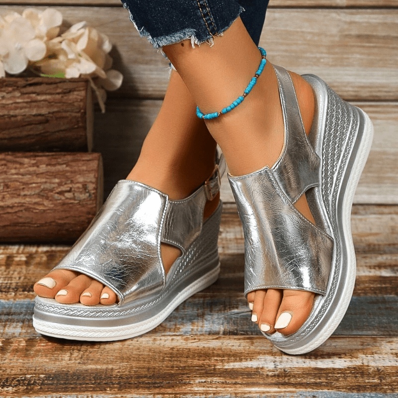 Baylie | Sandales Orthopédiques Compensées