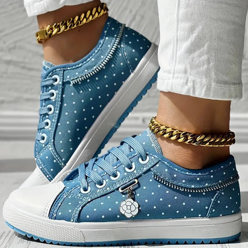 Marscha | Baskets Élégantes en Dentelle