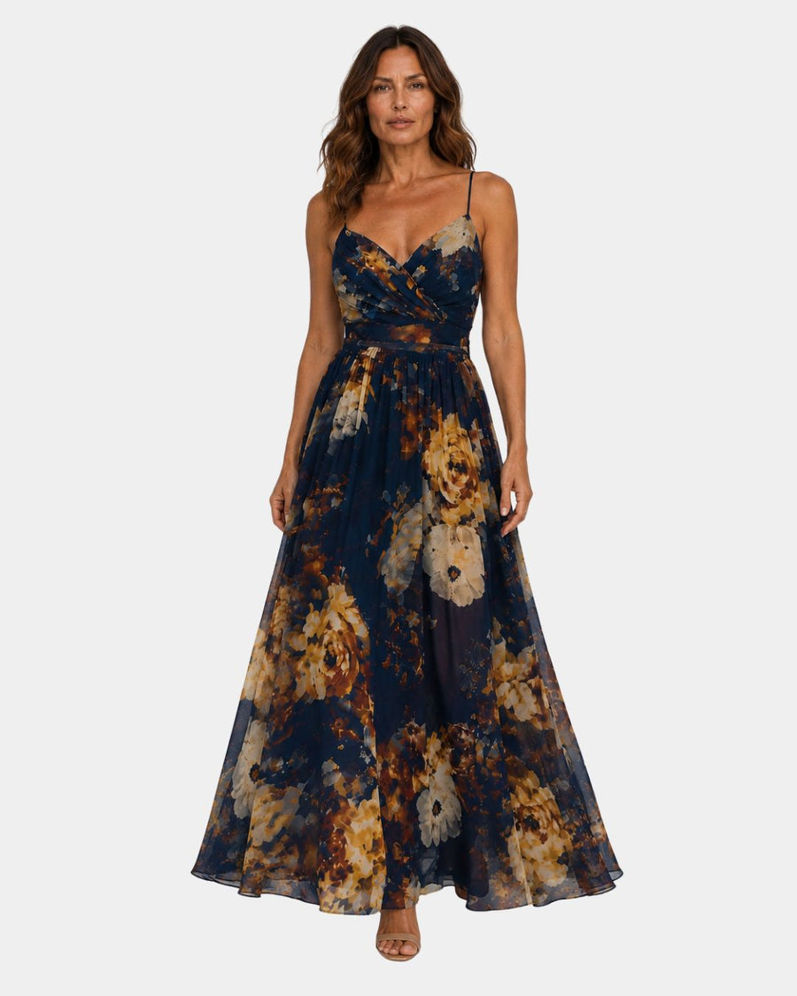 Bertholine | Robe maxi florale