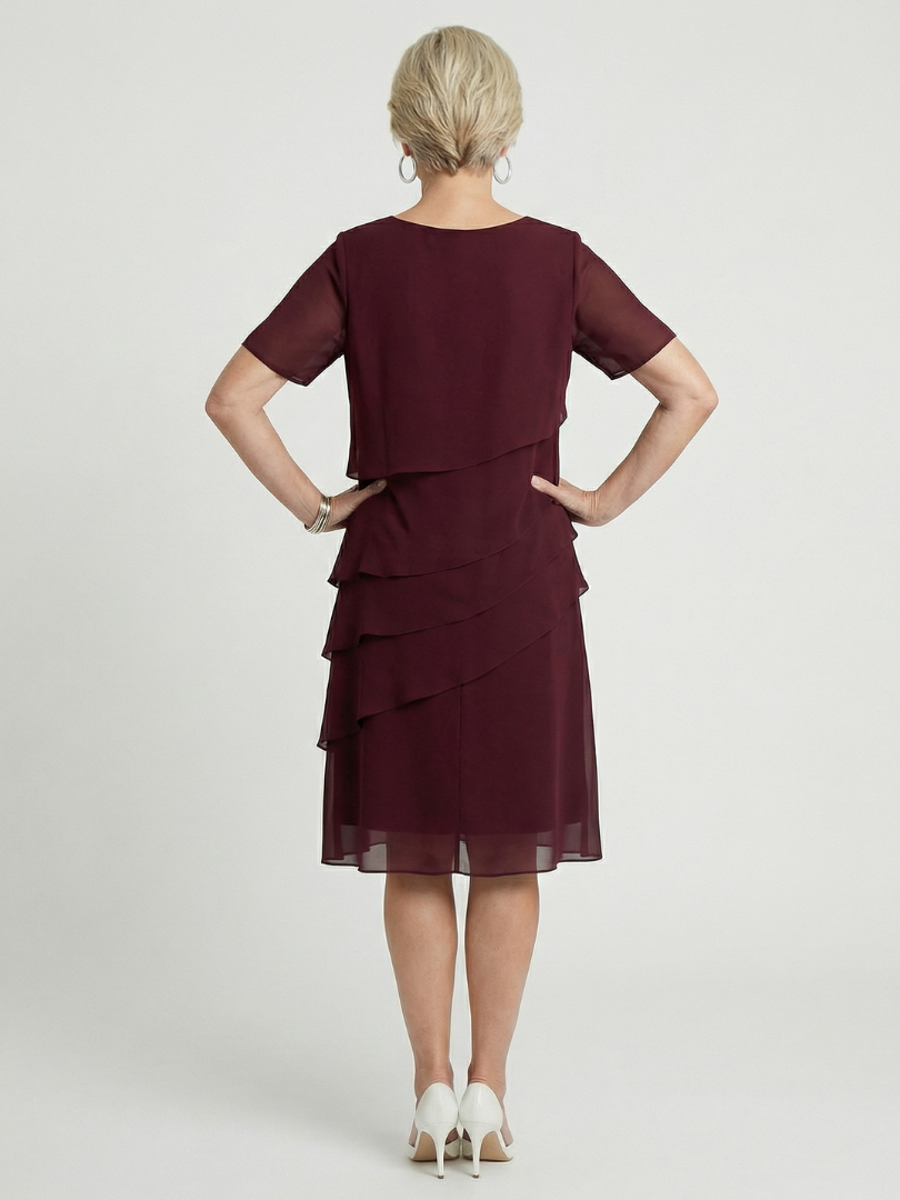Camille | Robe douce à mi-longueur