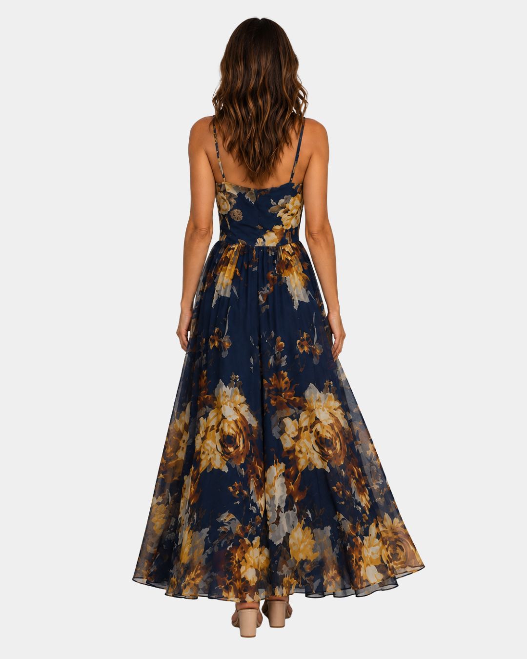 Bertholine | Robe maxi florale