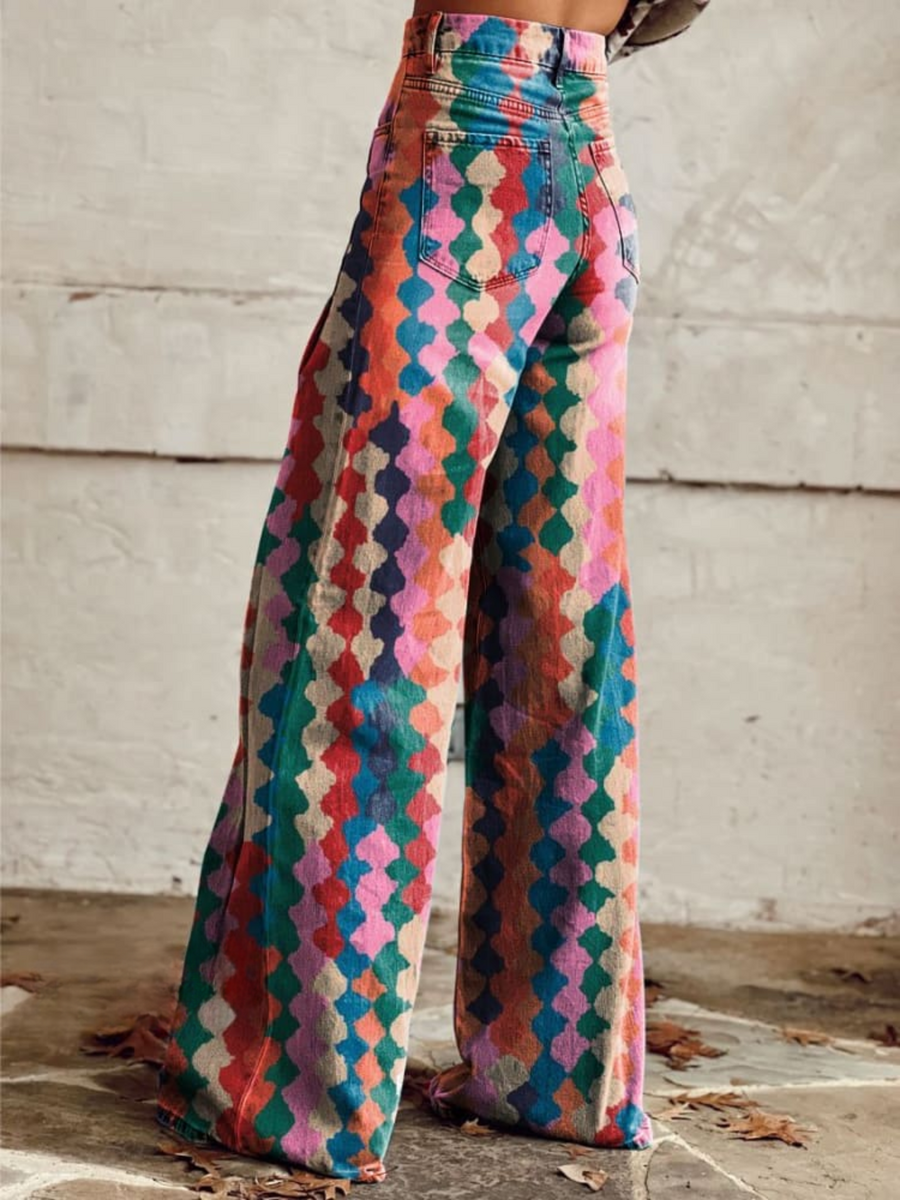 Maëva | Pantalon Imprimé