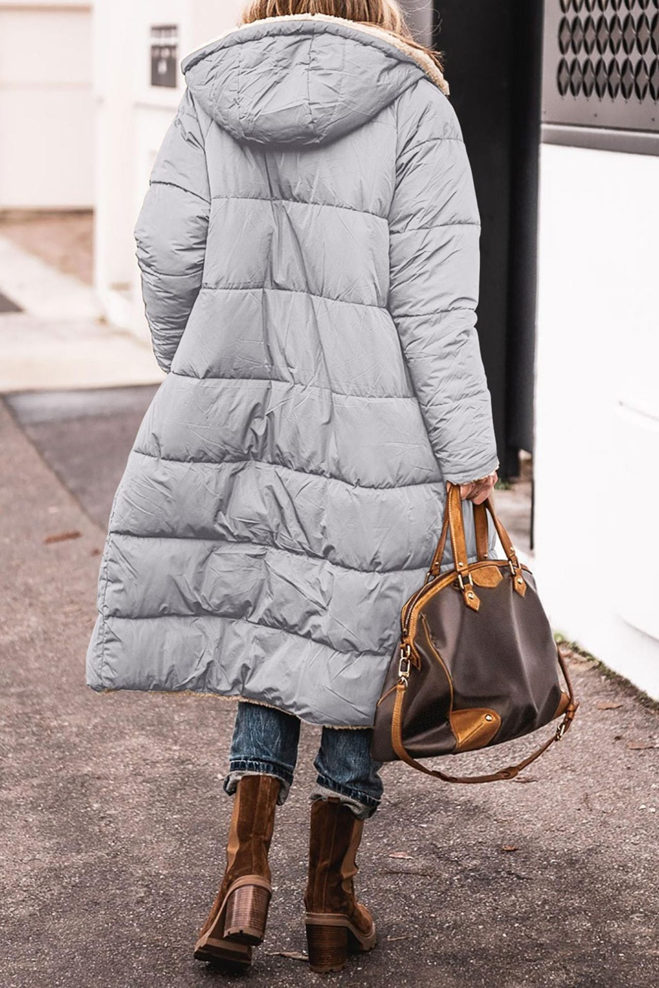 Anny - Manteau Réversible Élégant