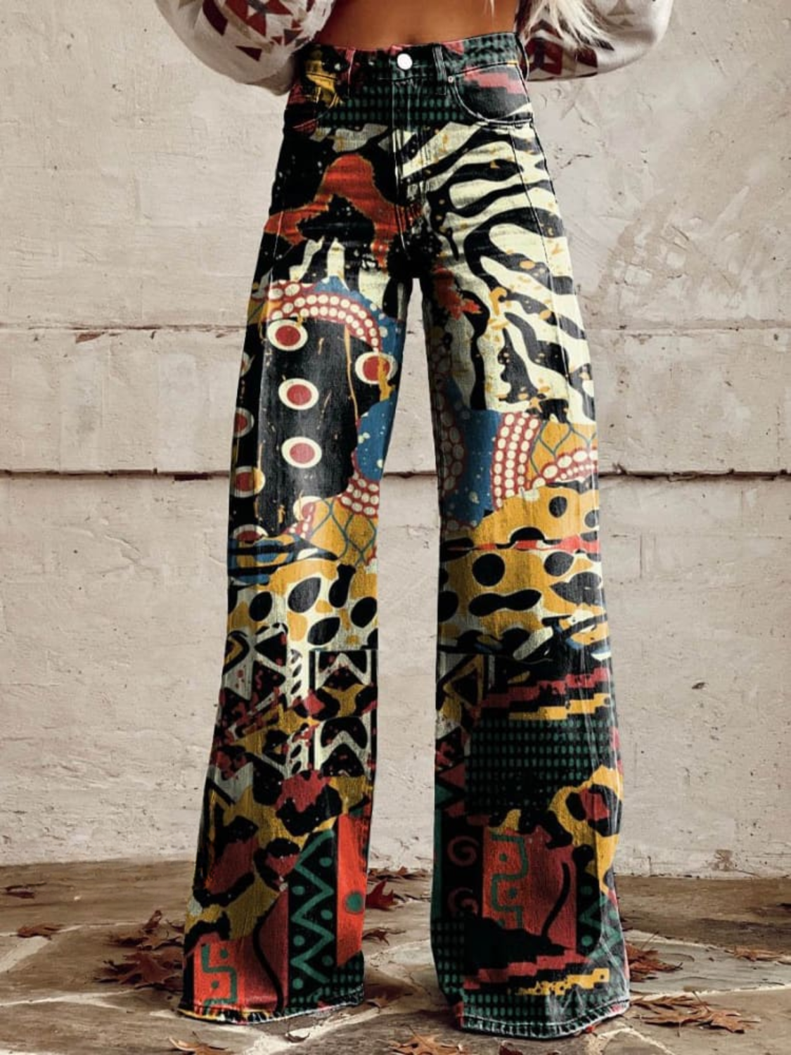 Fanny | Pantalon Graphique