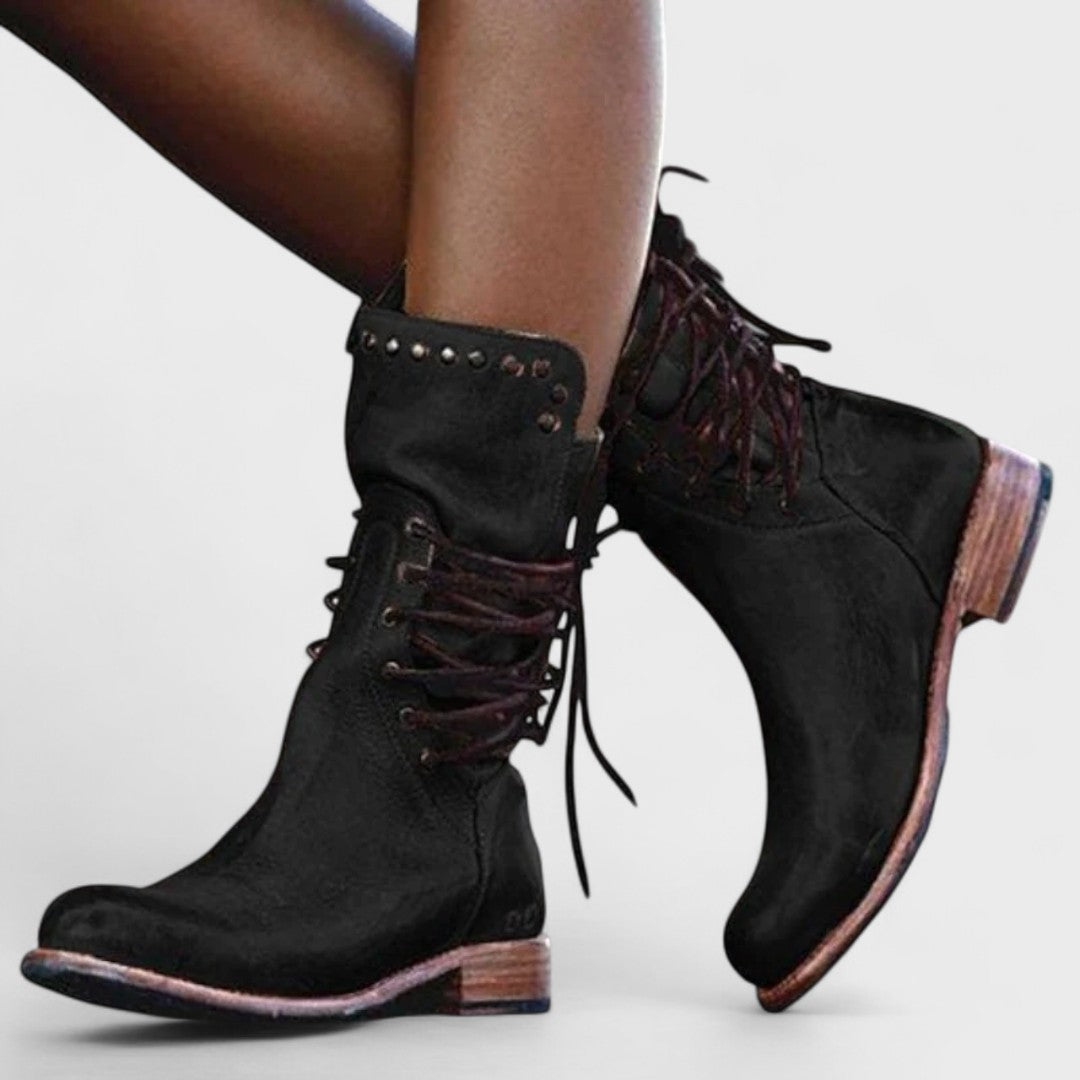 Romane | Bottines Lacées Vintage