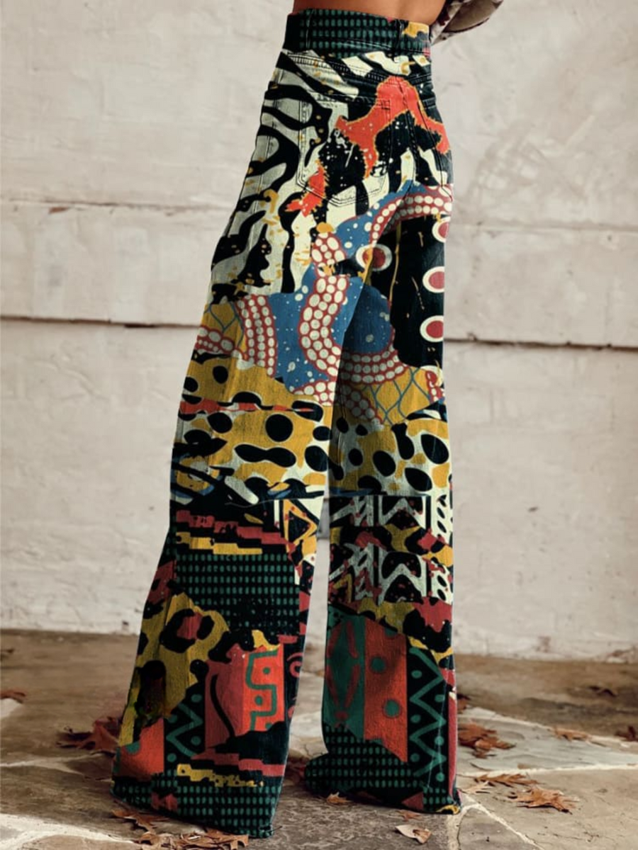 Fanny | Pantalon Graphique