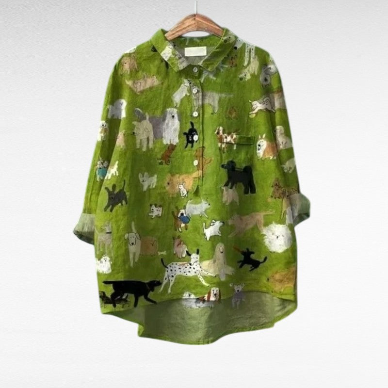 Cécile | Blouse Ludique Animale