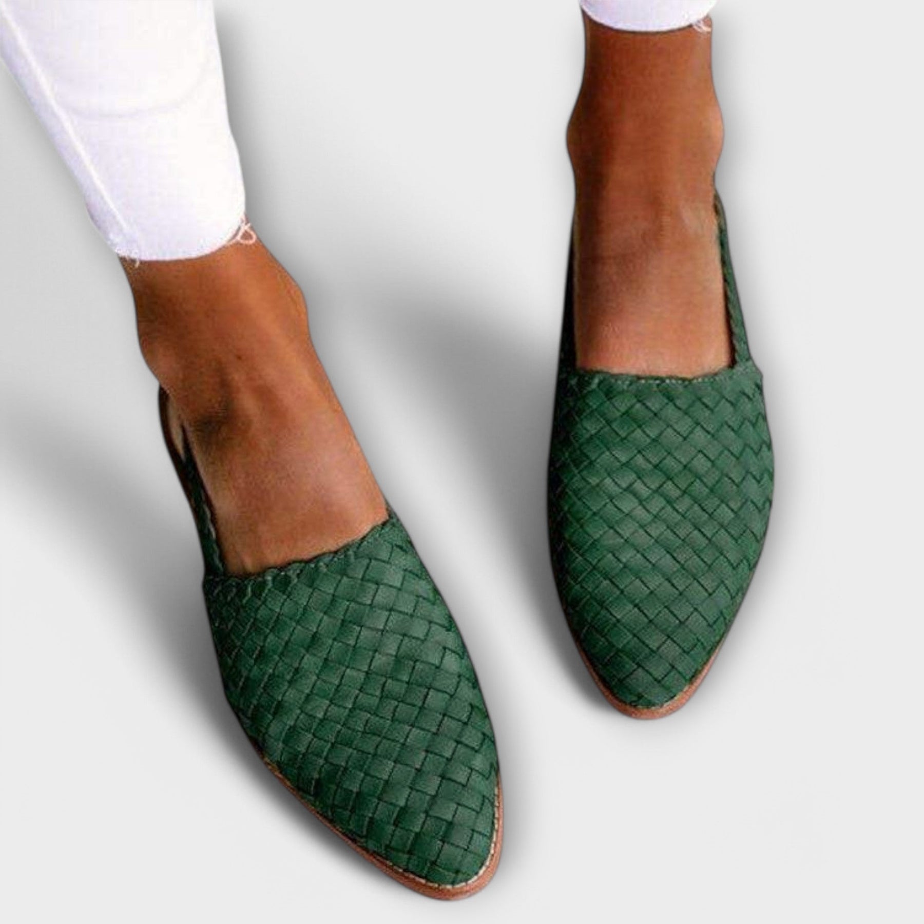 Calista | Mocassins Tressés Élégance