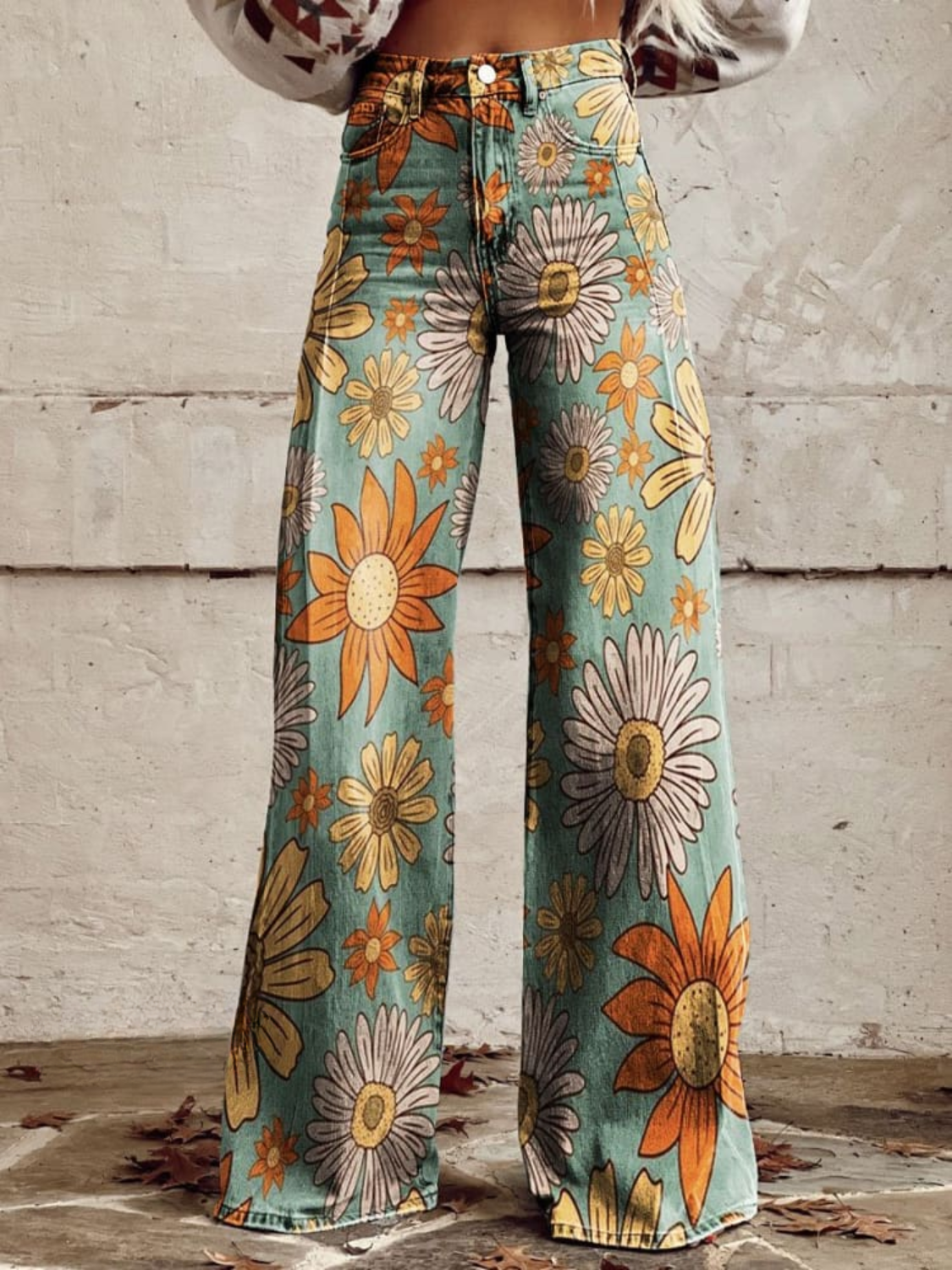 Clémence | Pantalon Fleuri