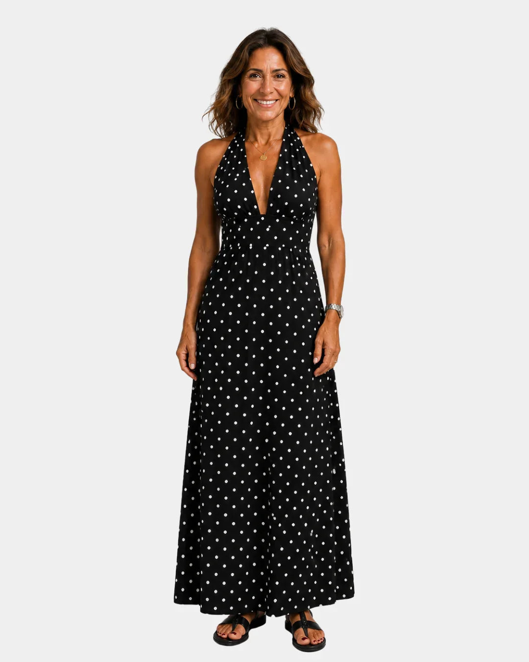 Lucerenne | Robe à pois