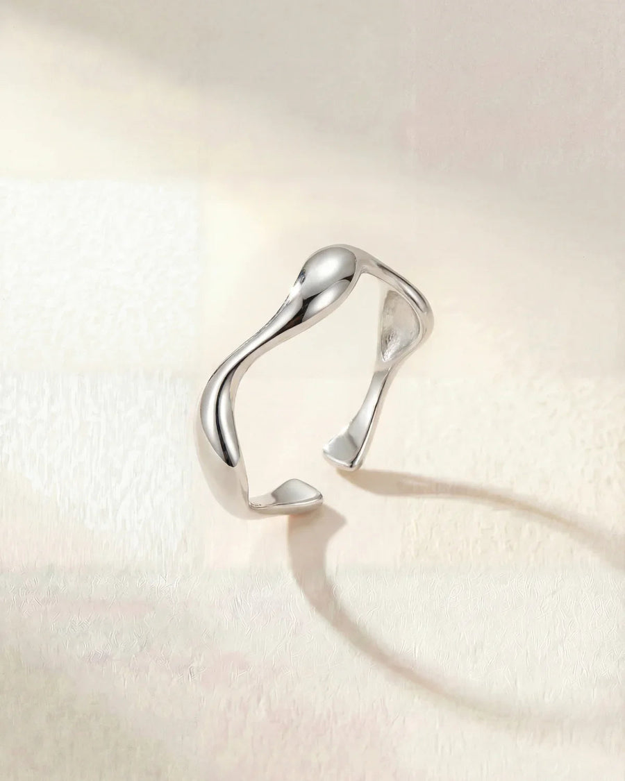 Armelle | Bague ondulée