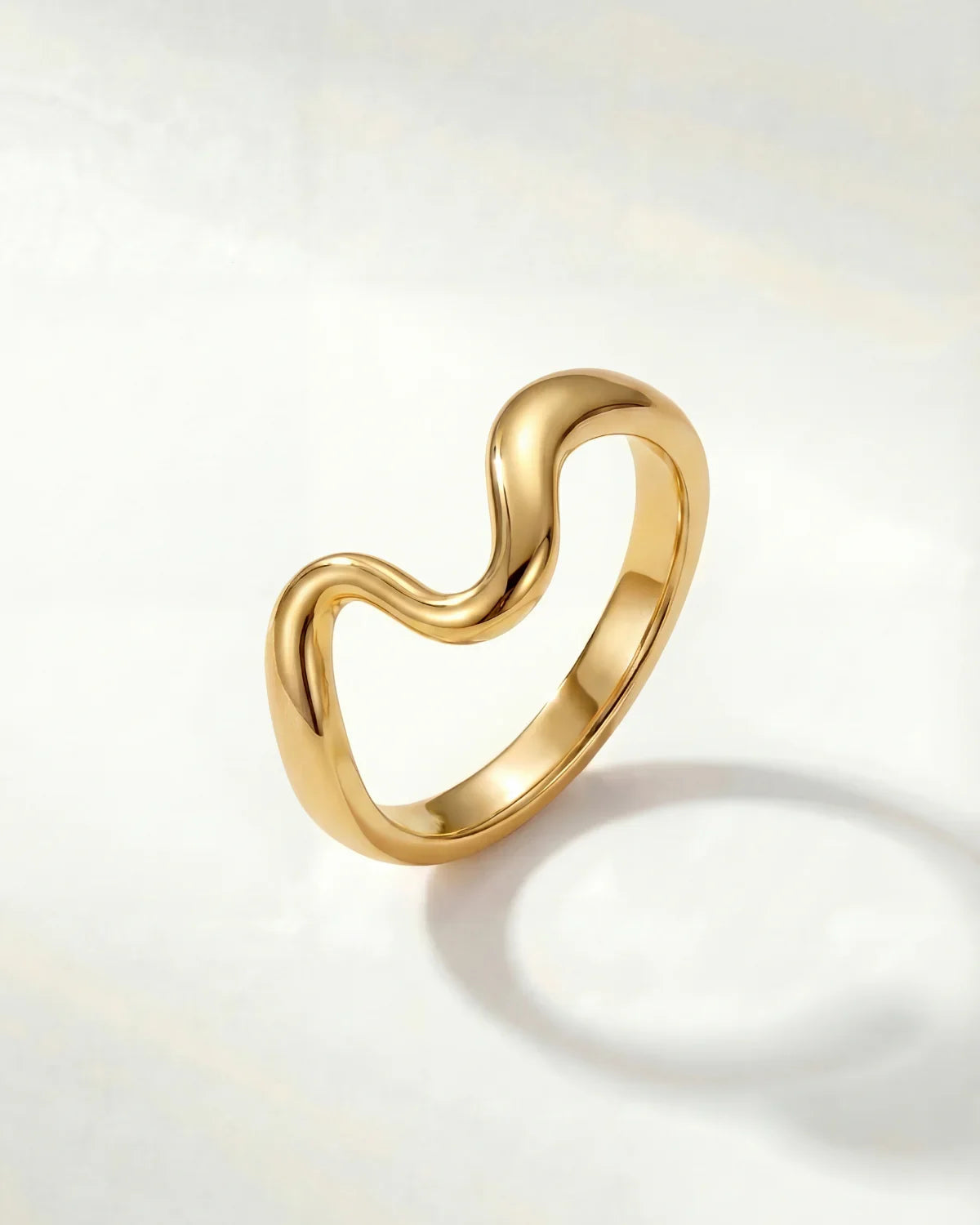 Daphné | Bague ondulée