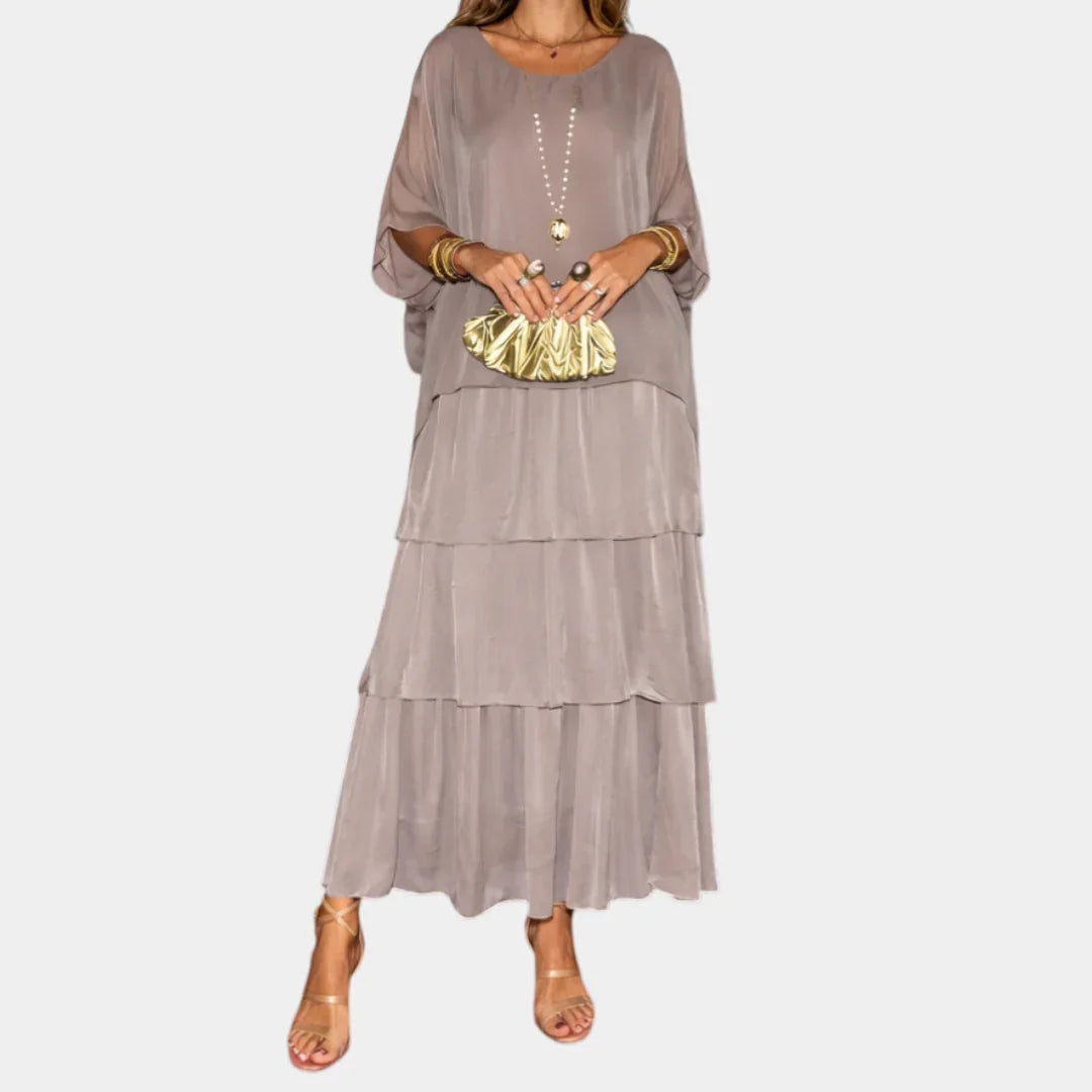 Agnès | Élégant Robe Maxi Fluide
