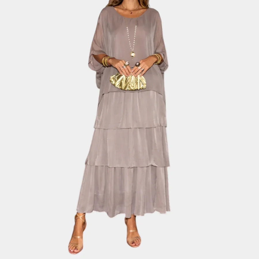 Agnès | Élégant Robe Maxi Fluide