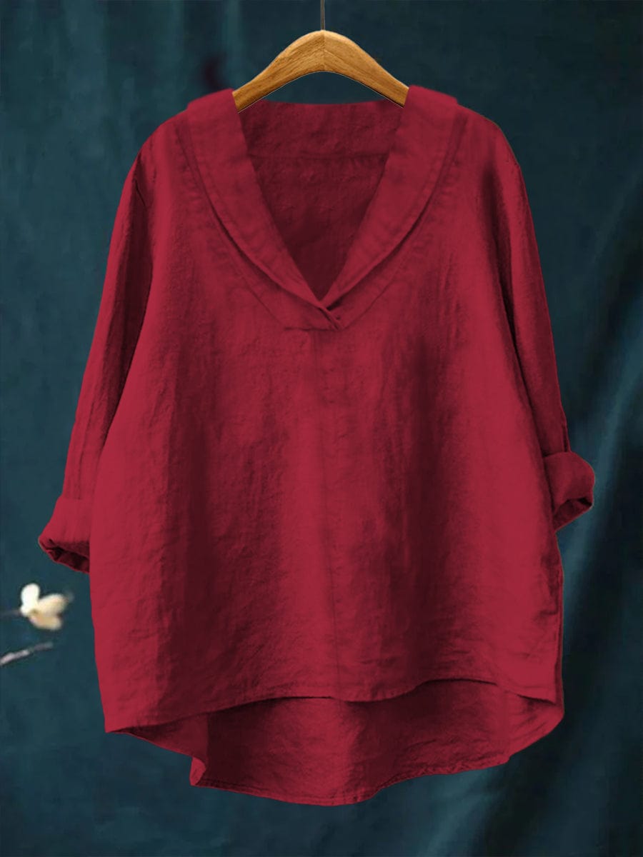Hortense | Blouse Col V Fluide
