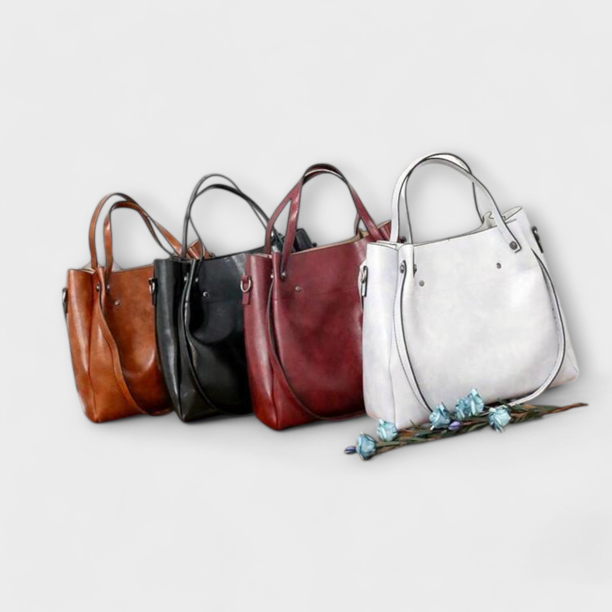 Émilie | Ensemble 3 Pièces Sac & Pochette Élégance Vintage