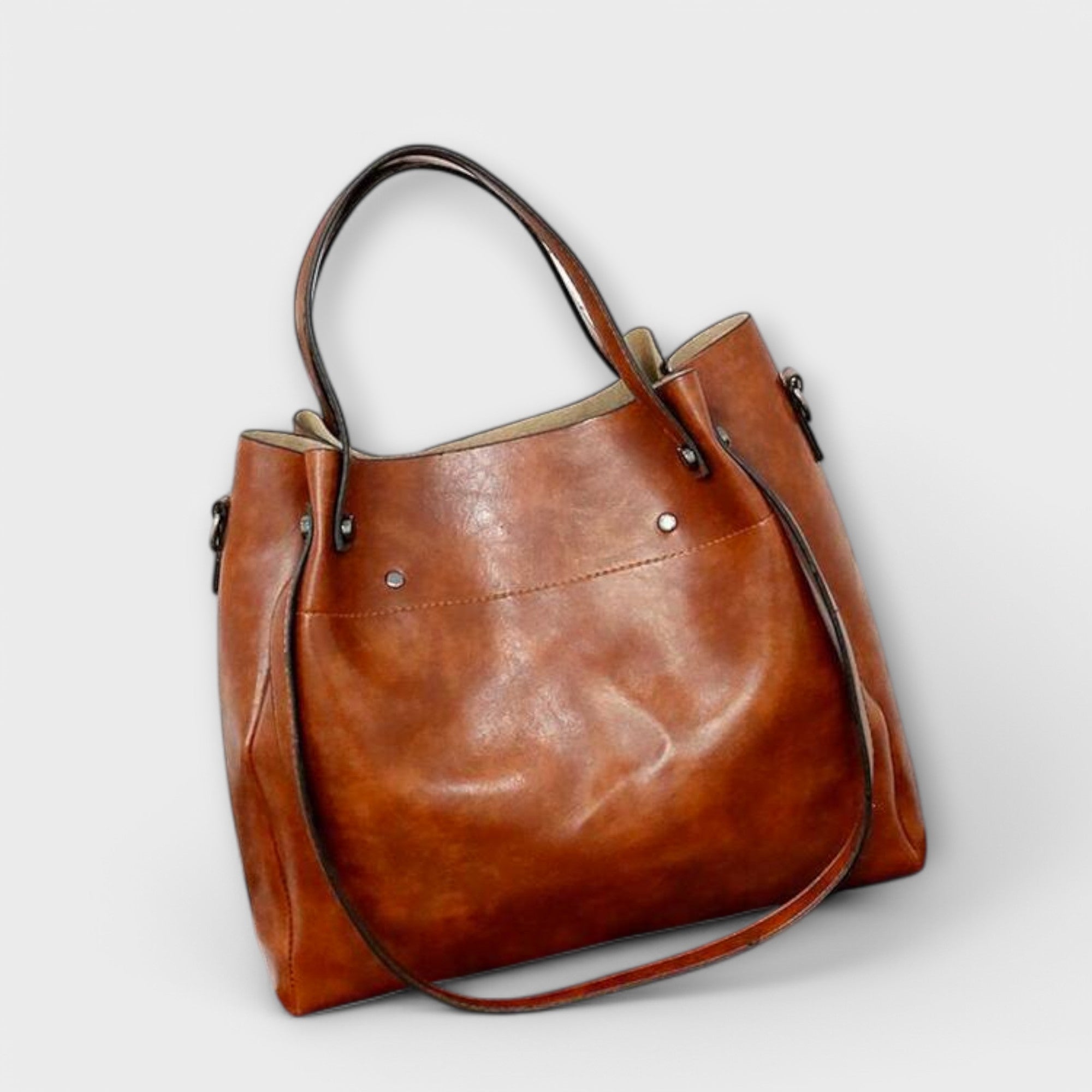 Émilie | Ensemble 3 Pièces Sac & Pochette Élégance Vintage