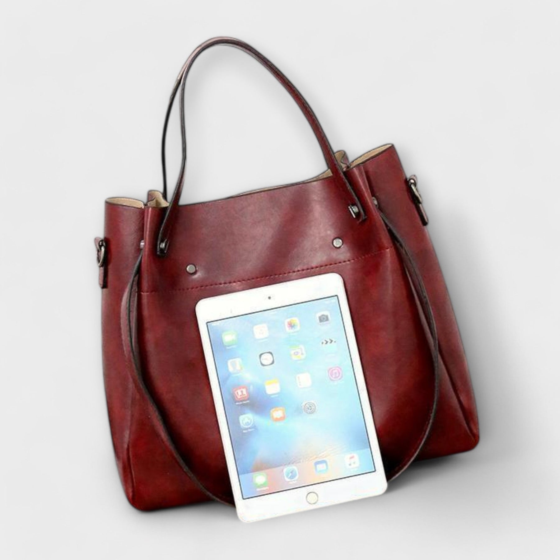 Émilie | Ensemble 3 Pièces Sac & Pochette Élégance Vintage