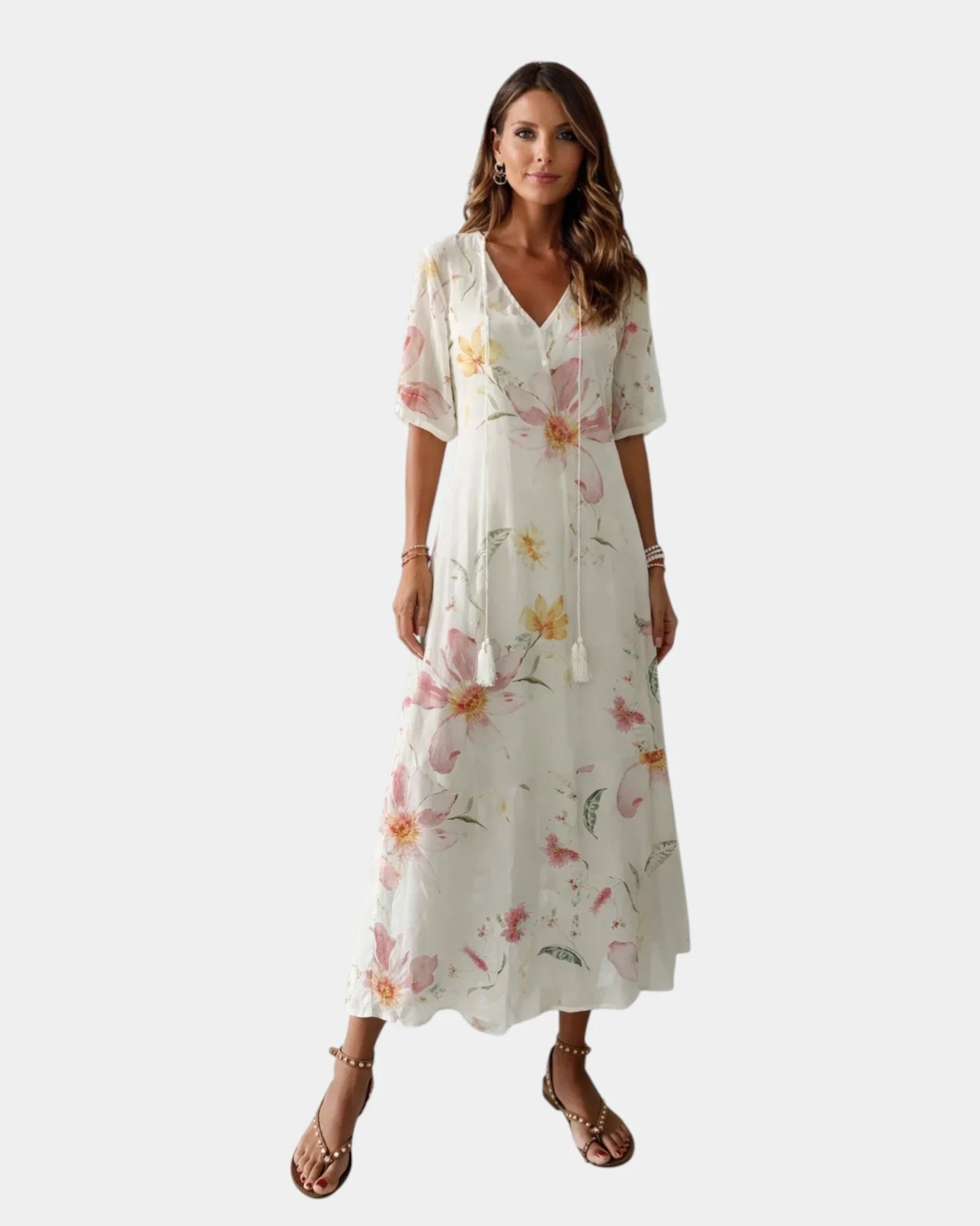 Nina | Robe maxi élégante
