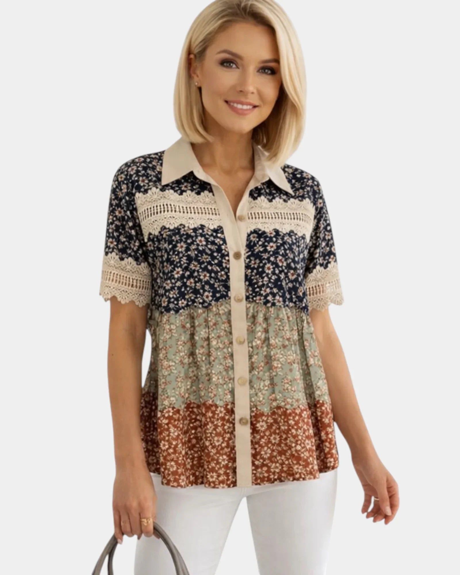 Évania | Blouse Florale