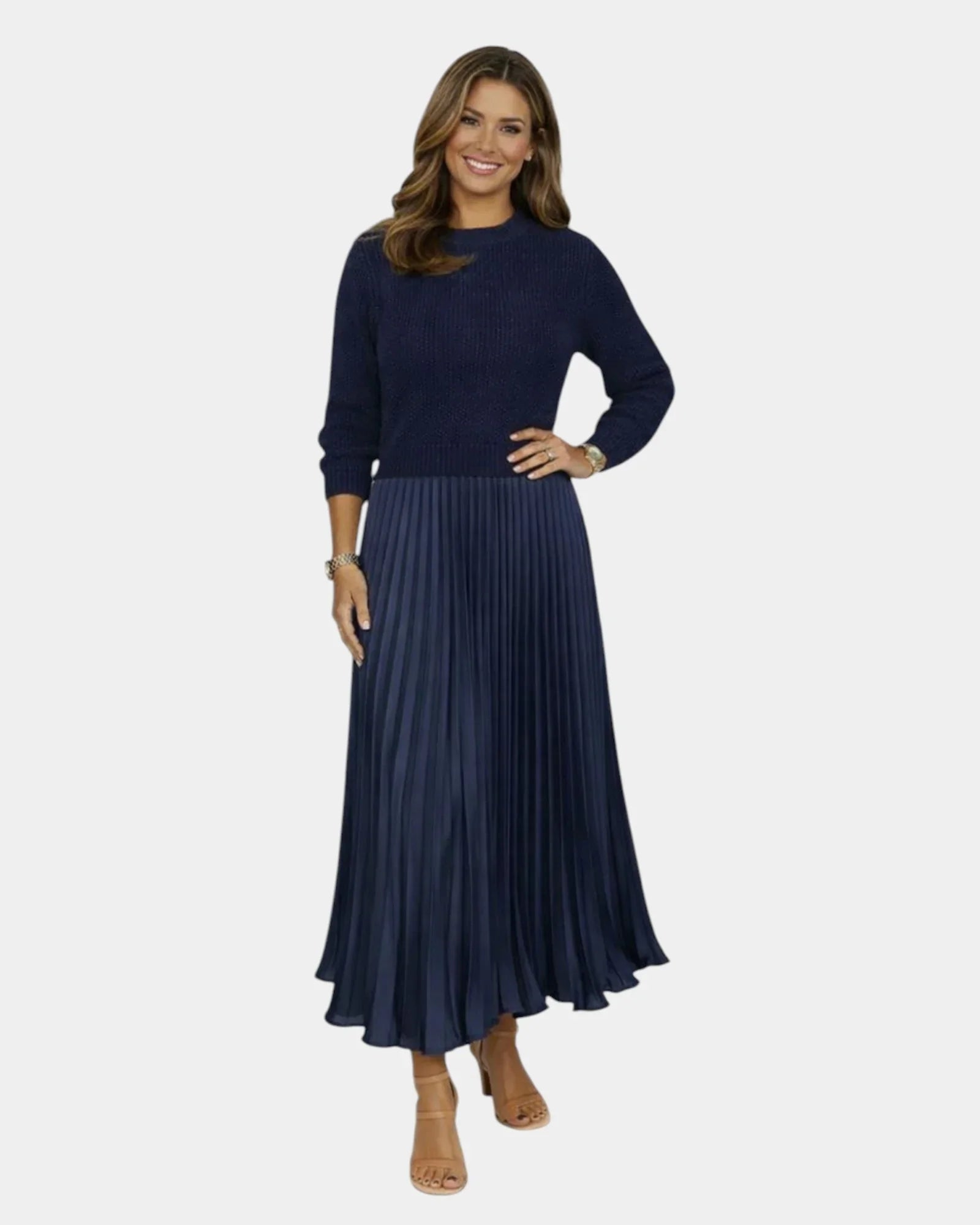 Béatris | Robe effet blouse
