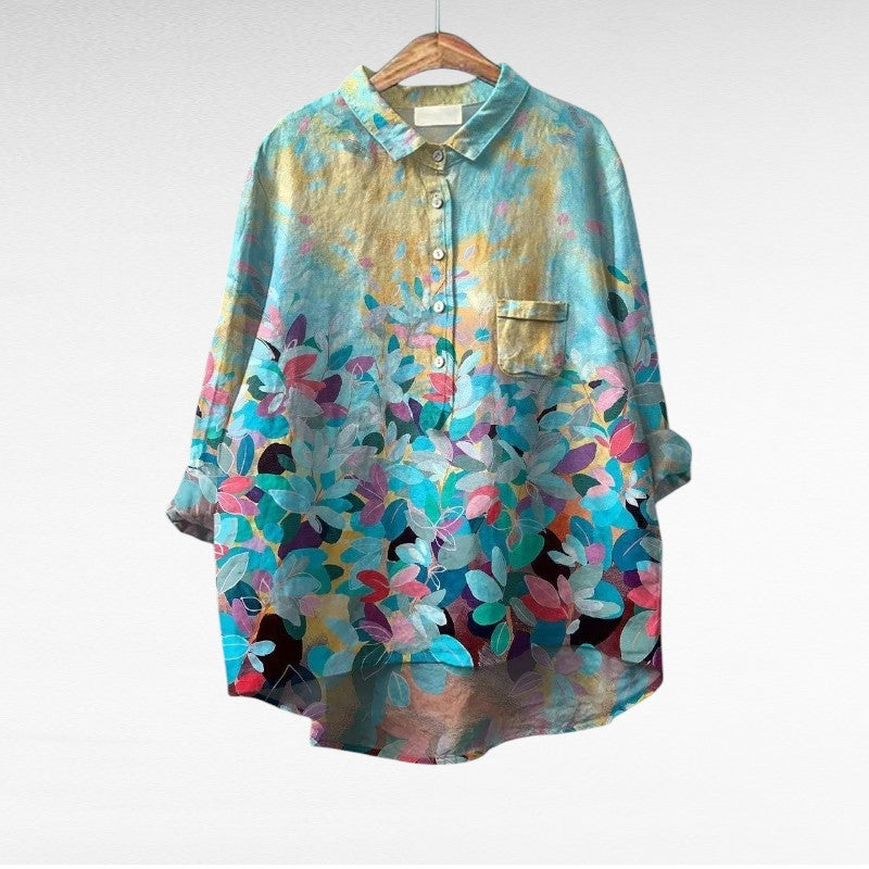 Eulalie | Blouse Florale Élégante