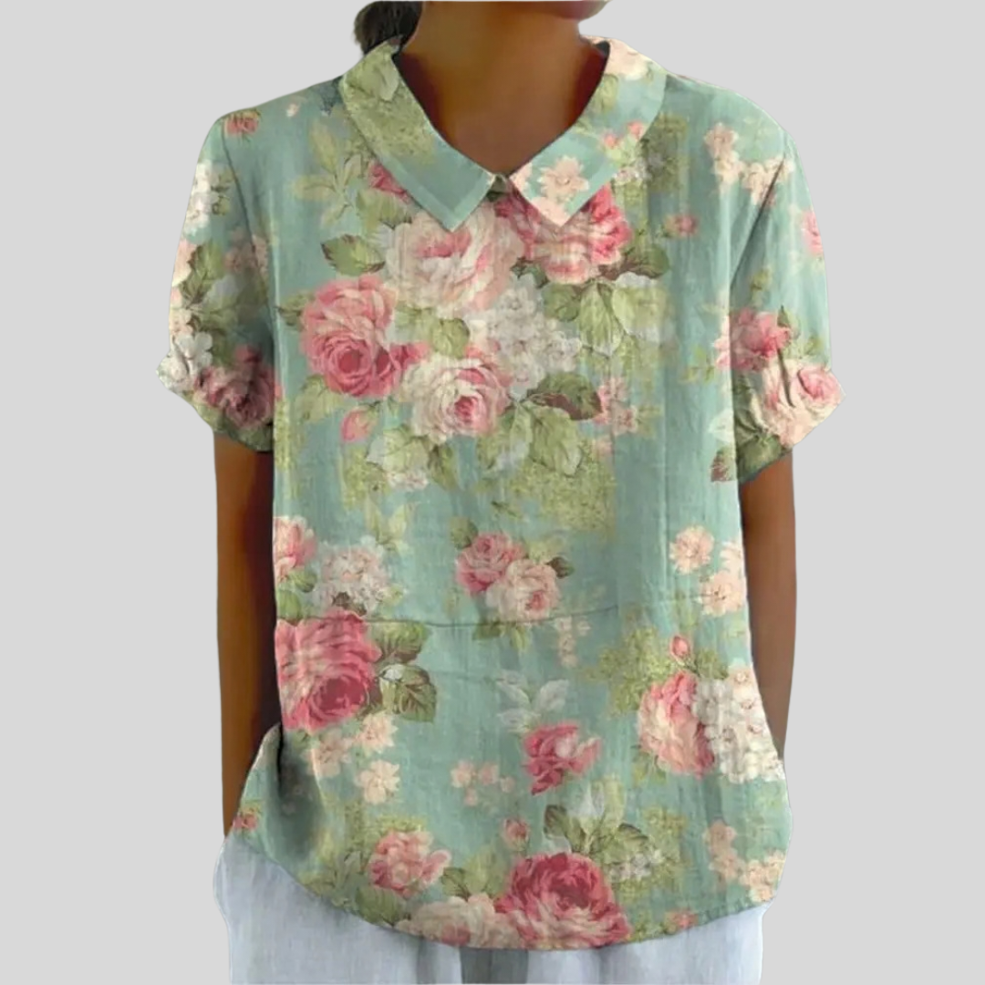 Brigitte | Blouse Florale Vintage