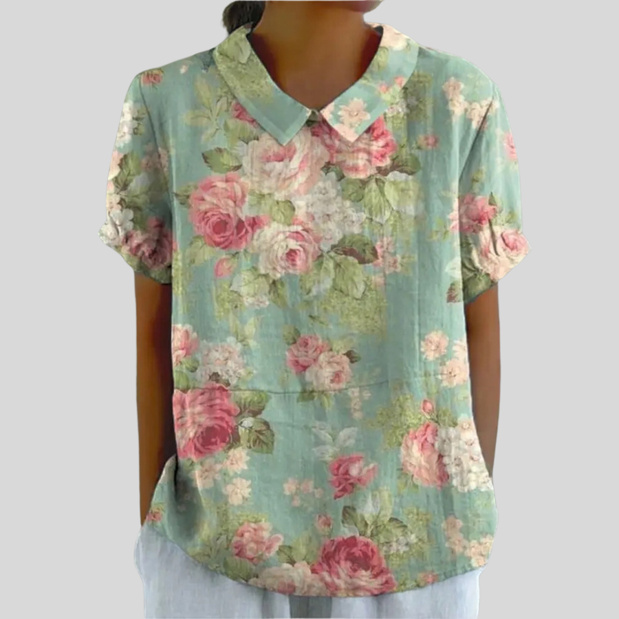 Brigitte | Blouse Florale Vintage