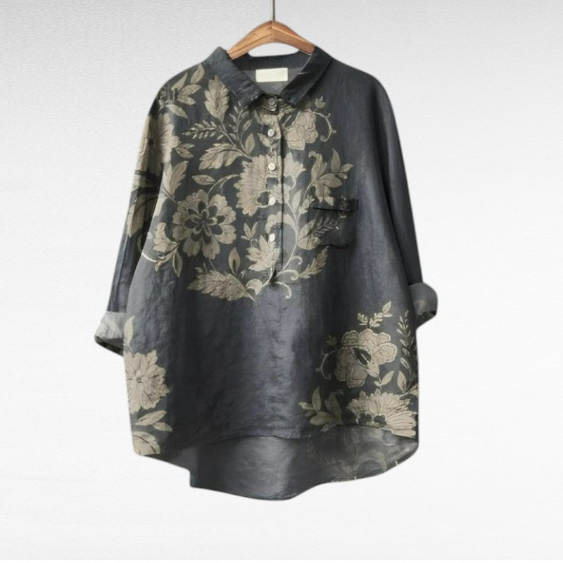 Geneviève | Blouse Printanière Élégante