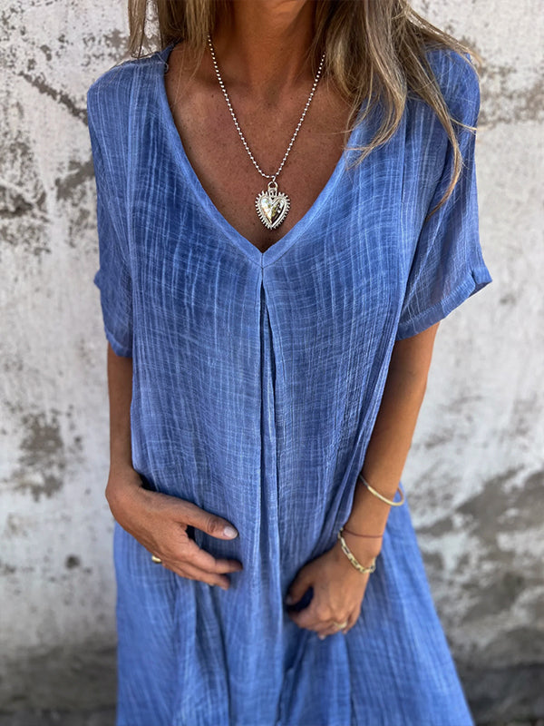 Violette | Robe Midi Décontractée