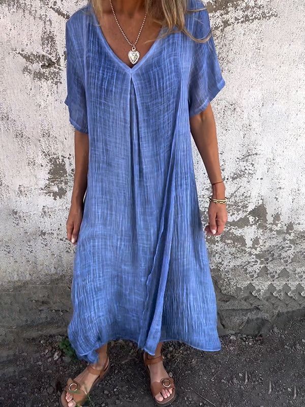 Violette | Robe Midi Décontractée