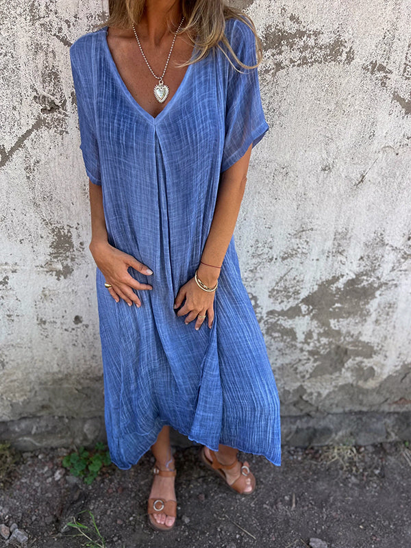 Violette | Robe Midi Décontractée