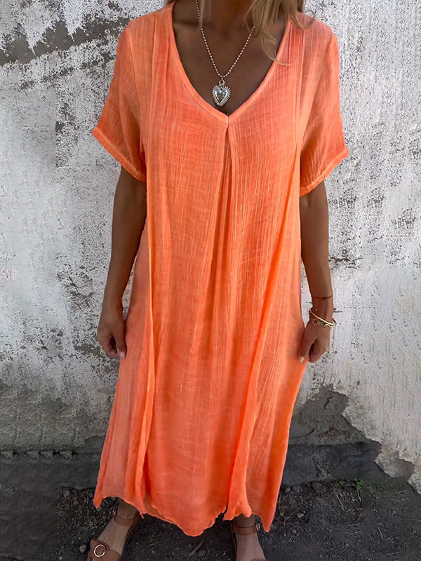 Violette | Robe Midi Décontractée