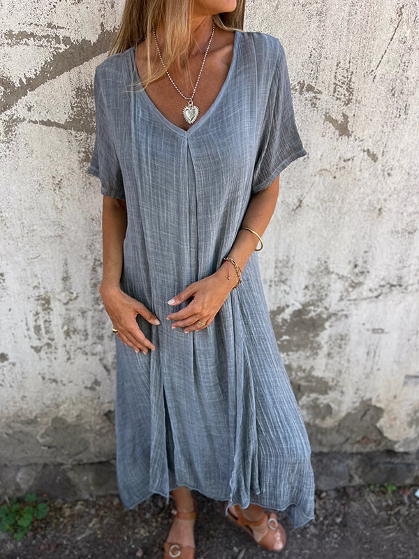Violette | Robe Midi Décontractée