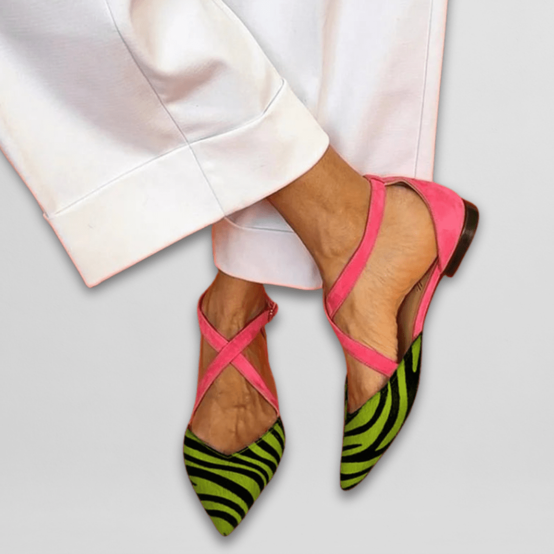 Monique | Ballerines à Brides Croisées