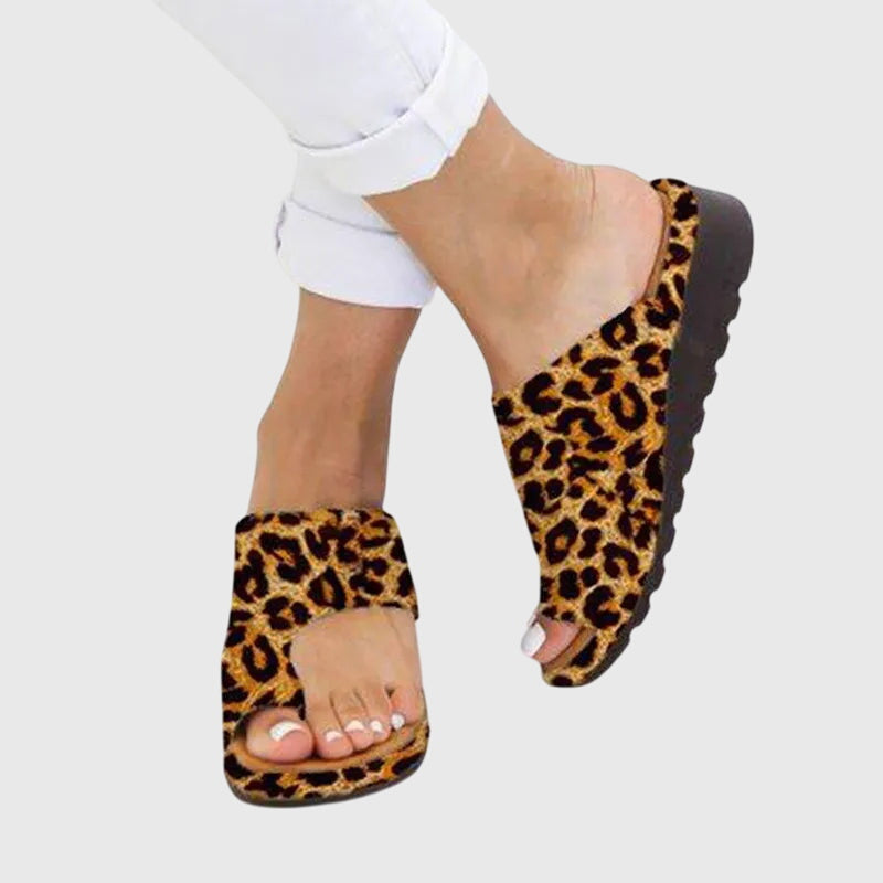 Juliette | Mules Orthopédiques Minimalistes Plateforme