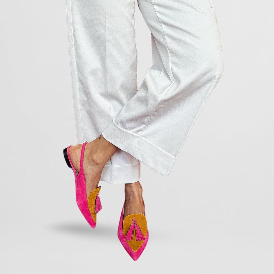 Amélie | Ballerines à Franges Colorées