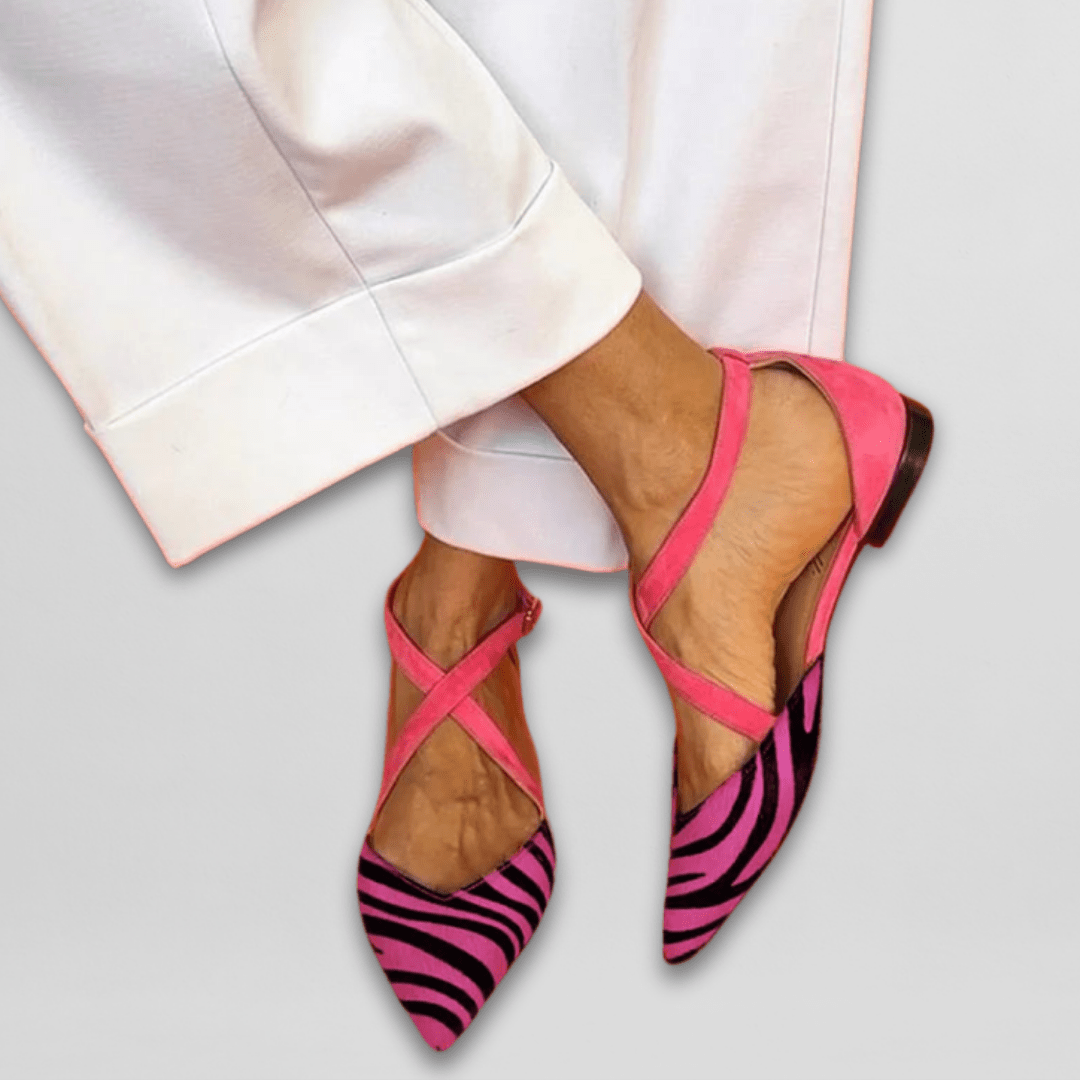 Monique | Ballerines à Brides Croisées