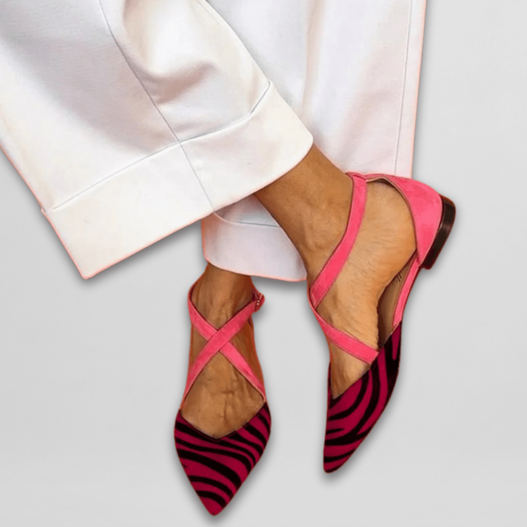 Monique | Ballerines à Brides Croisées