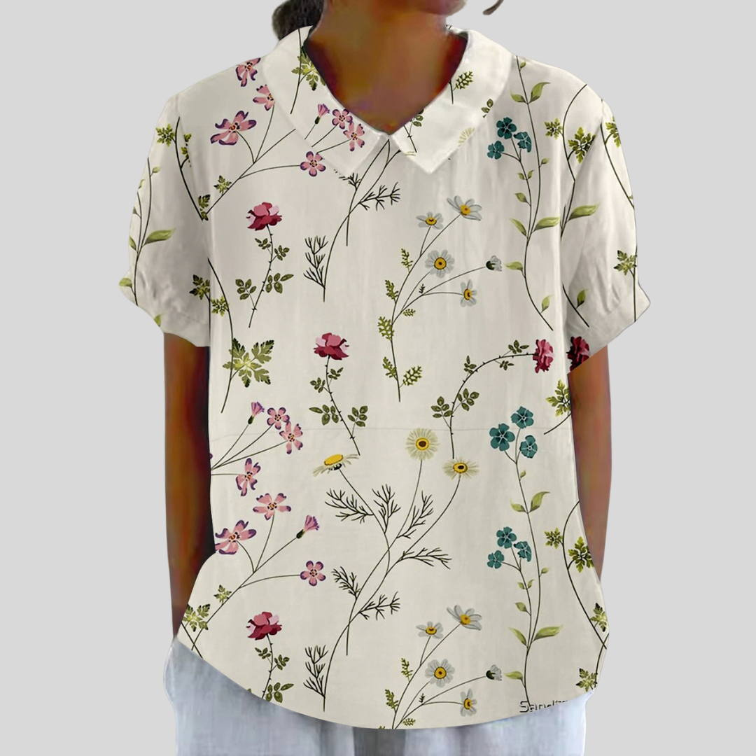 Béatrice | Blouse Botanique Fine