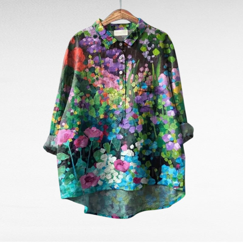 Esmée | Blouse Florale Artistique