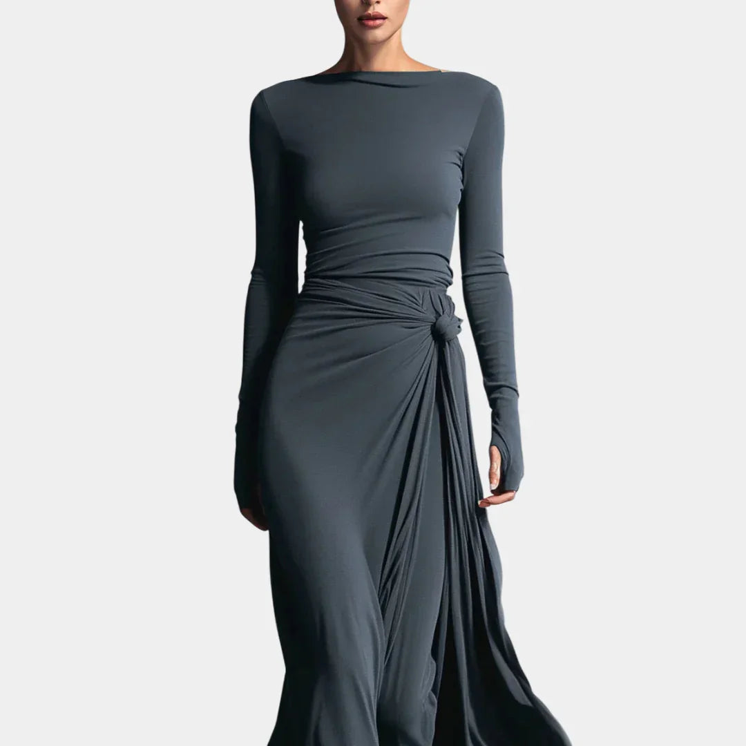 Renee | Robe Maxi Drapée