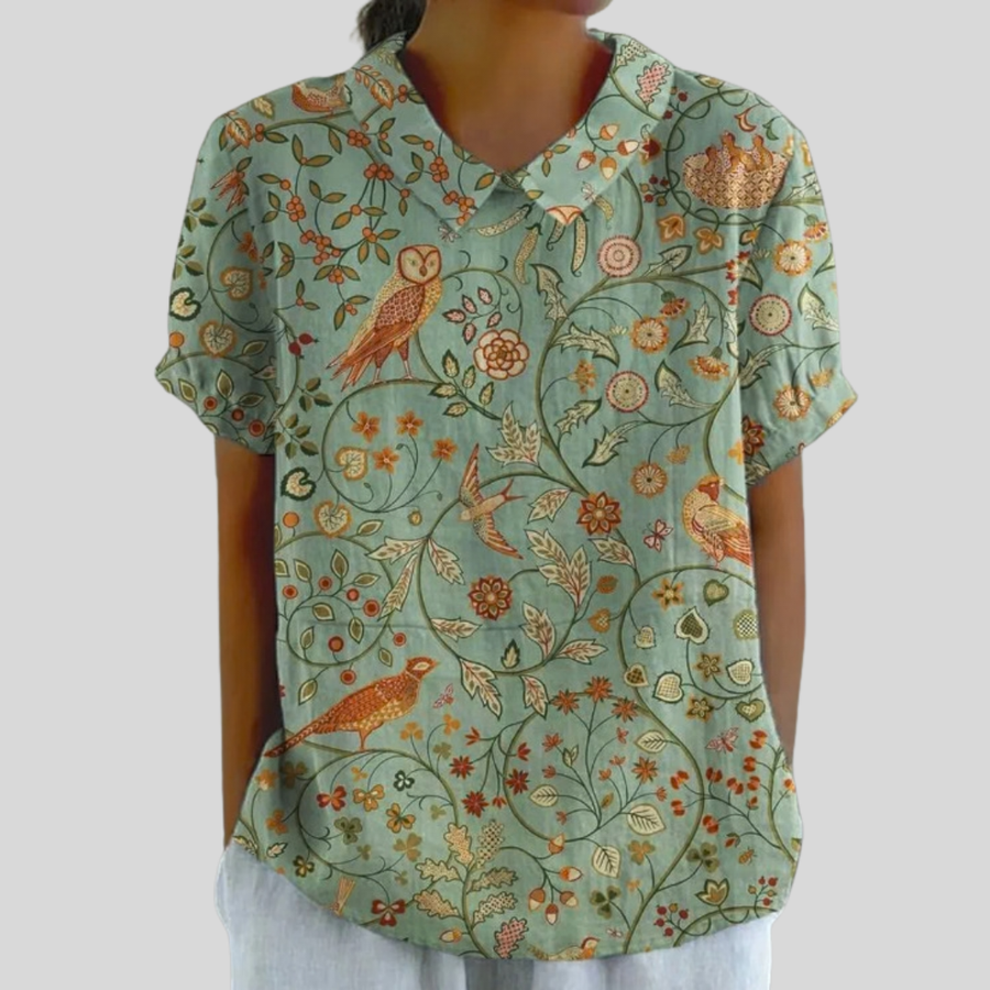 Apolline | Blouse Forêt Enchantée