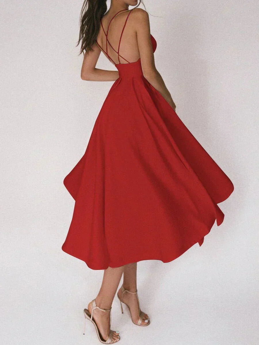 Élora | Robe Midi Élégante