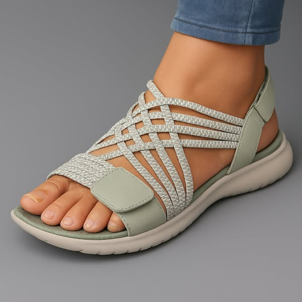 Célestine | Sandales Orthopédiques Tressées