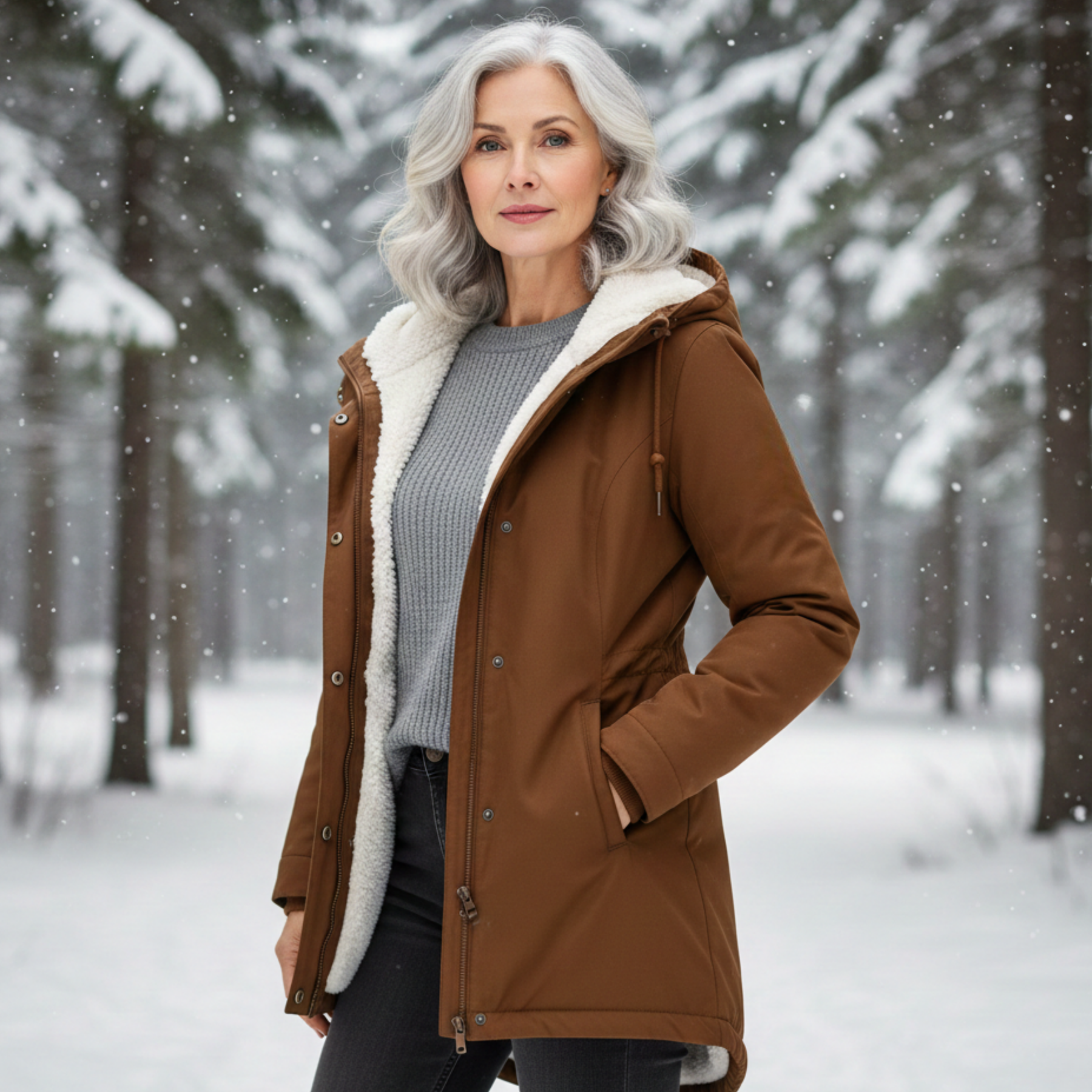 Adeline - Veste Élégante Hivernale