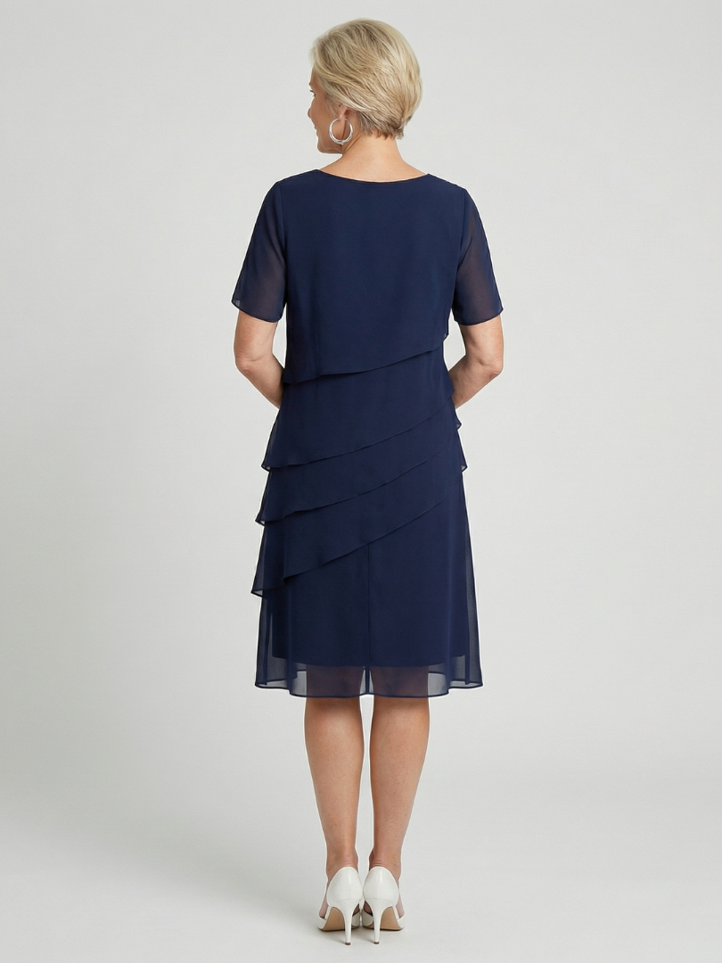 Camille | Robe douce à mi-longueur